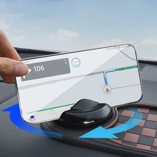 Dashboard Cell Phone Mount 📱 – Tool-Free 10s Install, No Block Driving View & Fits All Sizes