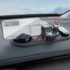 Dashboard Cell Phone Mount 📱 – Tool-Free 10s Install, No Block Driving View & Fits All Sizes