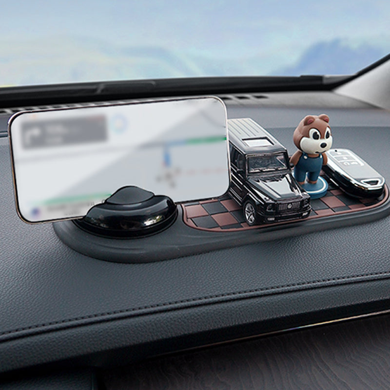 Dashboard Cell Phone Mount 📱 – Tool-Free 10s Install, No Block Driving View & Fits All Sizes