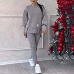 Women's Casual Sweatshirt Leggings Set 🛋️ – Cozy & Effortless for Lounge/Daily Wear