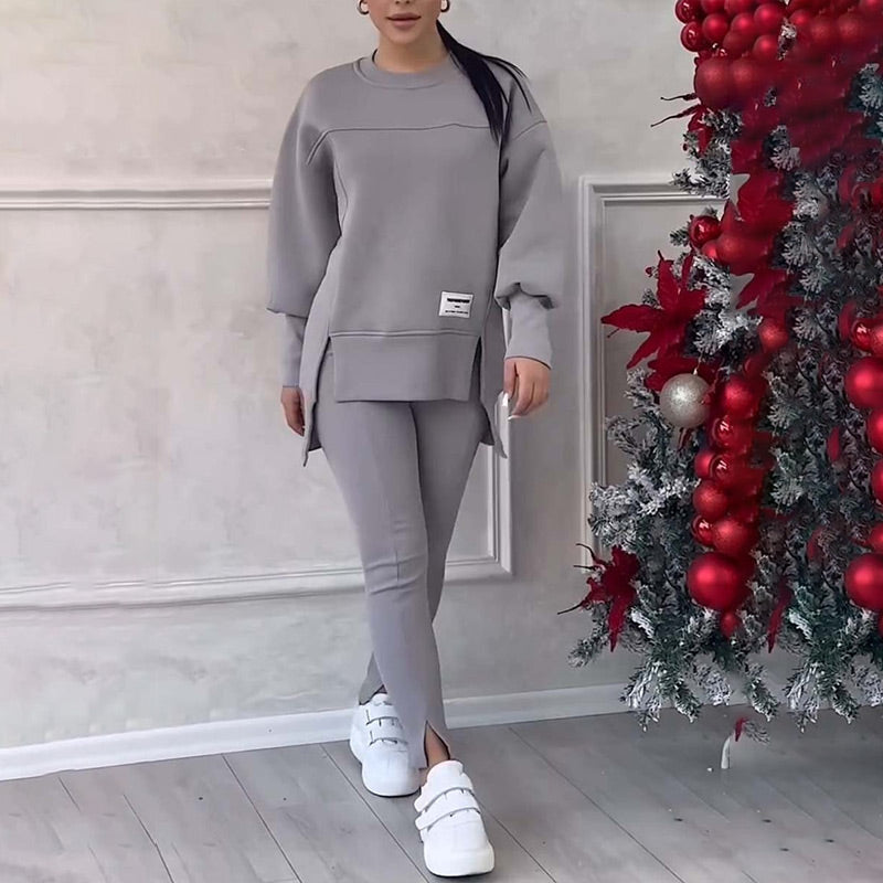 Women's Casual Sweatshirt Leggings Set 🛋️ – Cozy & Effortless for Lounge/Daily Wear