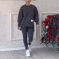 Women's Casual Sweatshirt Leggings Set 🛋️ – Cozy & Effortless for Lounge/Daily Wear
