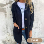 Soft Women's Button-Down Hooded Cardigan 🍂 – Casual Style for Errands/Fall Layering