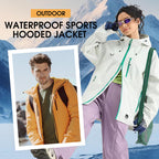 Outdoor Sports Hooded Jacket 🌧️ – Storm-Resistant Waterproof Cloth for Daily/Outdoor Trips