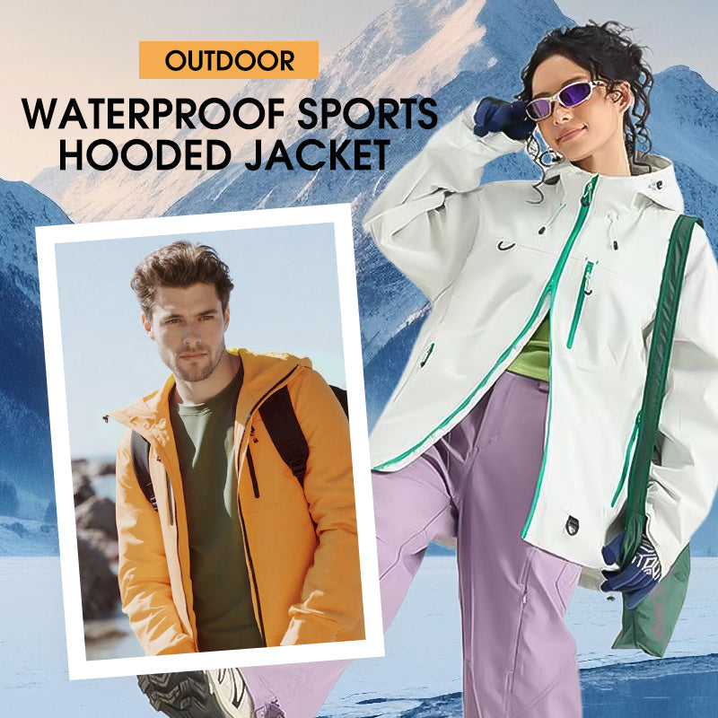 Outdoor Sports Hooded Jacket 🌧️ – Storm-Resistant Waterproof Cloth for Daily/Outdoor Trips