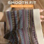 Men's Geometric Pattern Boxer Briefs 🩲 – Modal Breathable Fabric & Moisture-Wicking for Daily/Workout