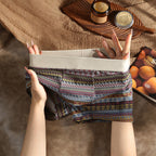 Men's Geometric Pattern Boxer Briefs 🩲 – Modal Breathable Fabric & Moisture-Wicking for Daily/Workout