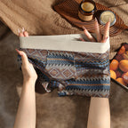 Men's Geometric Pattern Boxer Briefs 🩲 – Modal Breathable Fabric & Moisture-Wicking for Daily/Workout