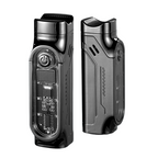 Triple flame refillable cigar lighter