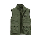 🚶♂️ Men's Outdoor Casual Vest with Multi Pockets – Comfortable & Functional for Outdoor Lifestyles