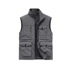🚶♂️ Men's Outdoor Casual Vest with Multi Pockets – Comfortable & Functional for Outdoor Lifestyles