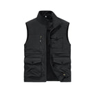 🚶♂️ Men's Outdoor Casual Vest with Multi Pockets – Comfortable & Functional for Outdoor Lifestyles