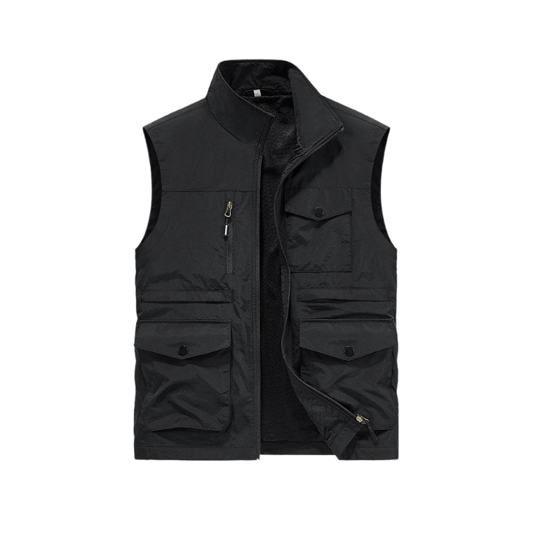 🚶♂️ Men's Outdoor Casual Vest with Multi Pockets – Comfortable & Functional for Outdoor Lifestyles