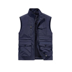 🚶♂️ Men's Outdoor Casual Vest with Multi Pockets – Comfortable & Functional for Outdoor Lifestyles
