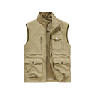 🚶♂️ Men's Outdoor Casual Vest with Multi Pockets – Comfortable & Functional for Outdoor Lifestyles