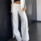 👑Women's Luxury Lapel Suit & Wide Leg Pants Set – Chic Tailored Elegance for Sophisticated Style💫