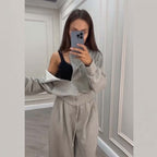 ✨Women’s Casual Zip Up 2-Piece Set – Effortless Style + All-Day Comfort