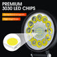 🛻4-inch 99W High-Power LED Pod | Durable for Off-Road Terrain & Night Rides