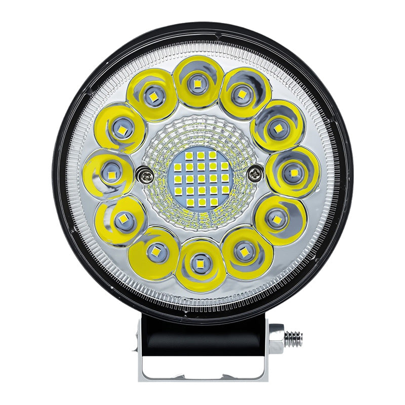 🛻4-inch 99W High-Power LED Pod | Durable for Off-Road Terrain & Night Rides