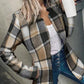 🍂Women's Autumn Solid Open Front Coat – Long Sleeve + Functional Pockets, Cozy for Coffee Runs