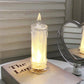❤️ Romantic Battery Operated LED Flameless Candles – Realistic Flicker, Safe for Kids/Pets