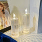 ❤️ Romantic Battery Operated LED Flameless Candles – Realistic Flicker, Safe for Kids/Pets