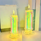 ❤️ Romantic Battery Operated LED Flameless Candles – Realistic Flicker, Safe for Kids/Pets