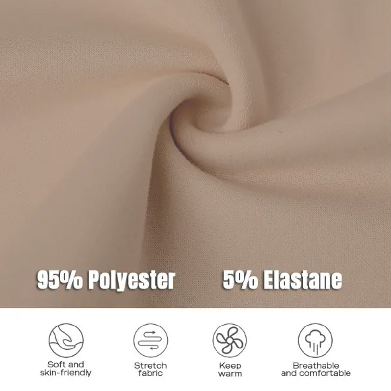 ✨Women's Long Sleeve Sweatshirt Dress – Pullover Style + Zipper Slit, Soft Casual Vibe for Fall/Winter