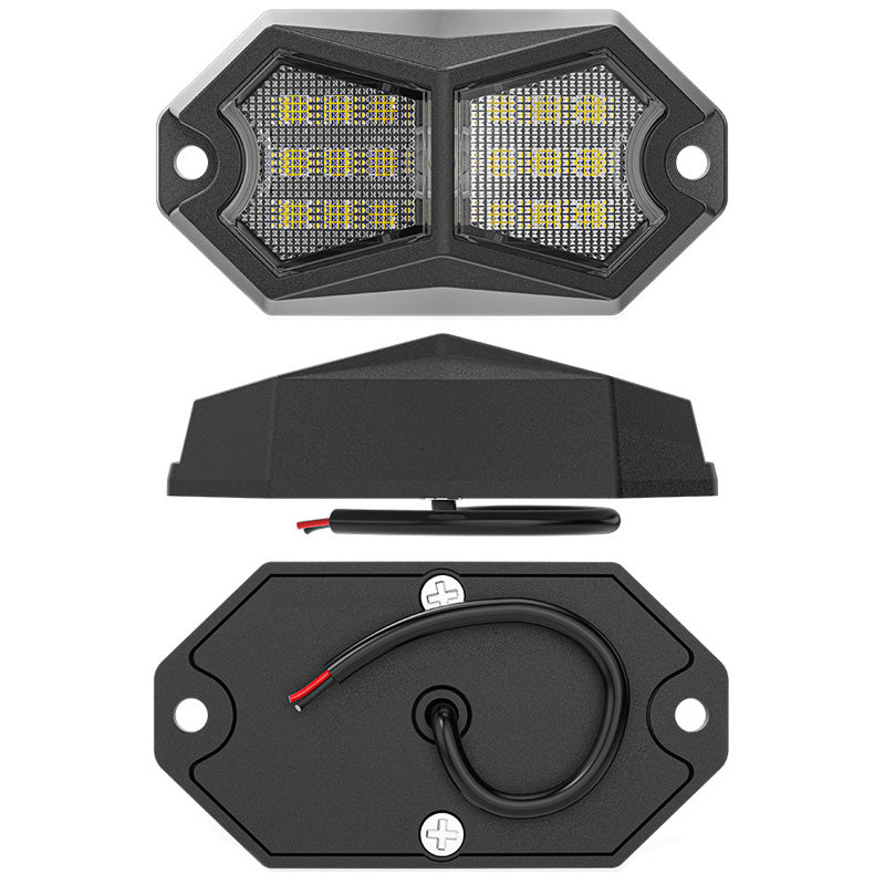 💦 Waterproof Ultra-Bright LED Side Marker Lights: 12V Universal Fit for Cars🚗/SUVs🚙, IP67 ✅, Long-Lasting LED Bulbs 💡
