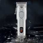 🔌 Powerful Rechargeable Hair Clipper: Long-Lasting Battery + IPX7 Waterproof, Easy Clean for Adults & Kids ✨