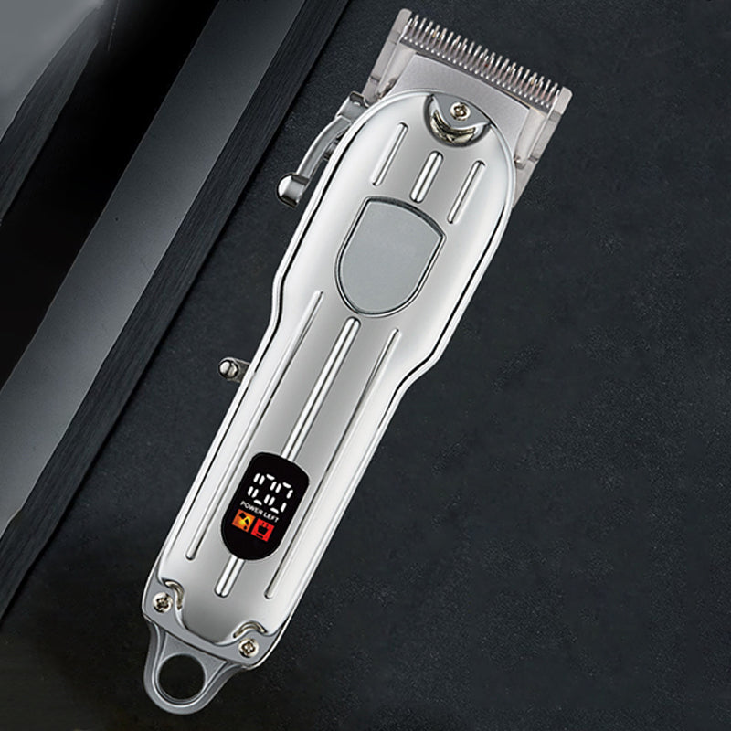 🔌 Powerful Rechargeable Hair Clipper: Long-Lasting Battery + IPX7 Waterproof, Easy Clean for Adults & Kids ✨