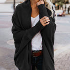 🧥 Long Sleeve Knitted Cardigan – Oversized Fit, Lightweight Warmth for Layering with Tees/Sweaters ✨