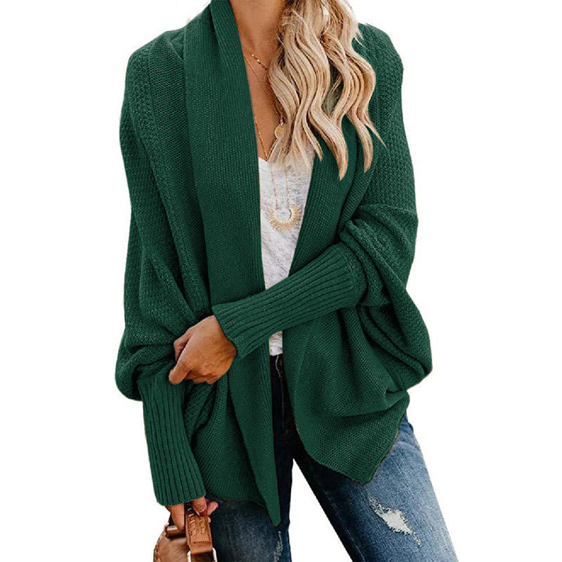 🧥 Long Sleeve Knitted Cardigan – Oversized Fit, Lightweight Warmth for Layering with Tees/Sweaters ✨