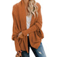 🧥 Long Sleeve Knitted Cardigan – Oversized Fit, Lightweight Warmth for Layering with Tees/Sweaters ✨