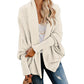 🧥 Long Sleeve Knitted Cardigan – Oversized Fit, Lightweight Warmth for Layering with Tees/Sweaters ✨