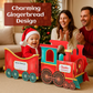 🎄 Creative Santa's Gift Express Train – Sound & Light Effects, Perfect for Kids’ Christmas Gifts & Home Decor 🚂