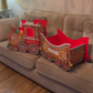 🎄 Creative Santa's Gift Express Train – Sound & Light Effects, Perfect for Kids’ Christmas Gifts & Home Decor 🚂