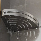 🏠 Bathroom Triangle Shelf – Easy Install, Rustproof for Storing Shampoo/Soap in Bathroom 🧴 5.