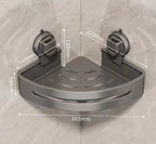 🏠 Bathroom Triangle Shelf – Easy Install, Rustproof for Storing Shampoo/Soap in Bathroom 🧴 5.