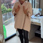 👚 Women's Long-Sleeve Top with Shirt Collar – Soft Cotton-Blend, Neat Collar for Office Commute & Daily Outings