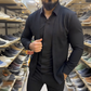 💥Limited-time offer, while stocks last💥Men's Mock Two-Piece Shirt – Korean Slim Fit, No-Match Hassle, Perfect for Commute & Dates