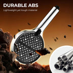 🚿 High-Pressure Adjustable Rainfall Shower Head – 360° Tilt, Easy Clean Surface, Compatibility with Standard Shower Hoses 💧