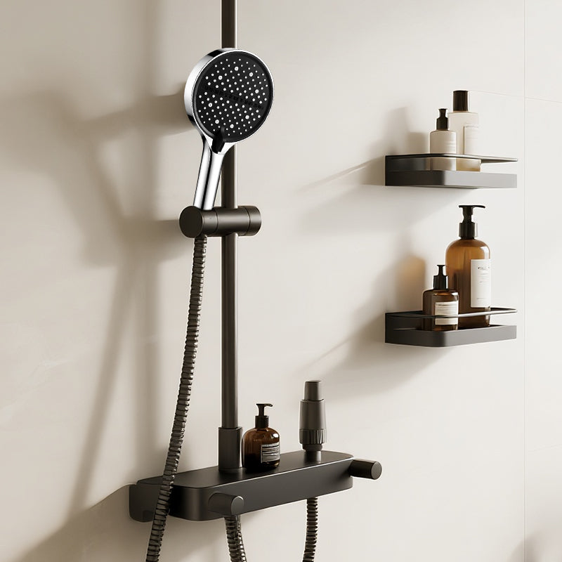 🚿 High-Pressure Adjustable Rainfall Shower Head – 360° Tilt, Easy Clean Surface, Compatibility with Standard Shower Hoses 💧