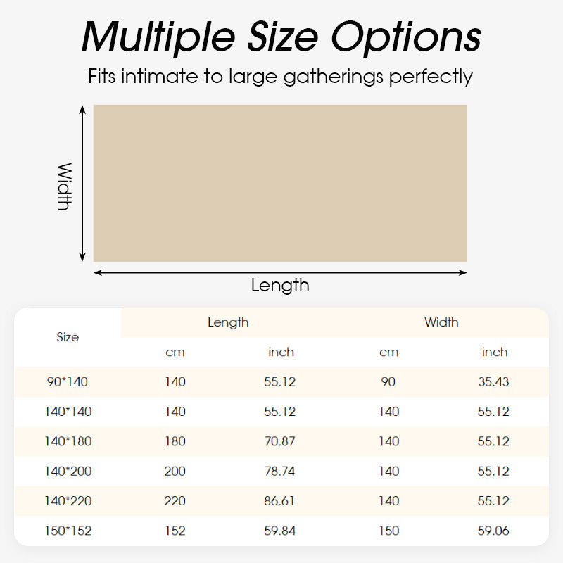 🎄Joyful Festive Classic Christmas Tablecloth | Vibrant & Durable for Christmas Celebrations