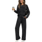 👖Women's Crew Neck Top + Drawstring Pants Set – Soft Fabric for Relaxed Daily Vibes