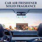 🚗Car Air Freshener Solid Fragrance | Natural Essential Oil Scent, Easy to Install for Car Interiors