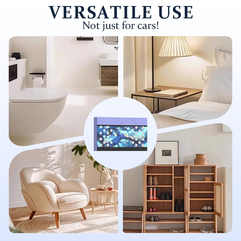 🚗Car Air Freshener Solid Fragrance | Natural Essential Oil Scent, Easy to Install for Car Interiors