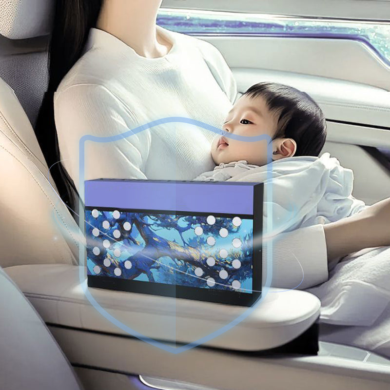 🚗Car Air Freshener Solid Fragrance | Natural Essential Oil Scent, Easy to Install for Car Interiors