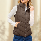 Women's Warm Stand Collar Vest | Casual Daily Layering Essential ✨