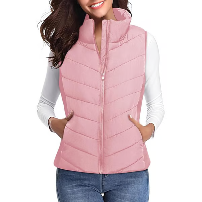 Women's Warm Stand Collar Vest | Casual Daily Layering Essential ✨